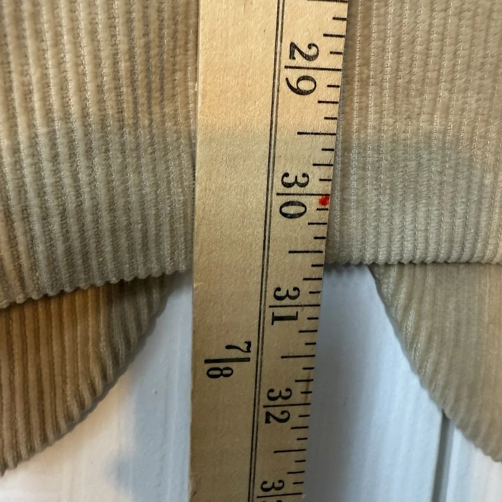 Vtg LRL Ralph Lauren Tan Corduroy 2 Button Blazer Jacket 48R Elbow‎ Patches
